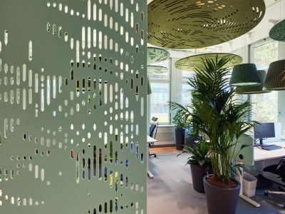 Archisonic® Felt akustik filt i flere mønstra